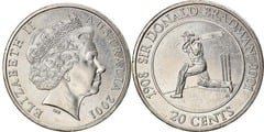 20 cents (Sir Donald Bradman) from Australia