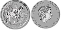 50 cents (Año del Caballo) from Australia