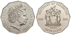 50 cents (Centenario de la Federación-Victoria) from Australia