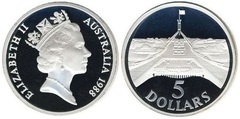 5 dollars (Parliament House) from Australia