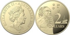 2 dollars (Elizabeth II - 6 portrait) from Australia