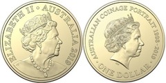 1 dollar (Elizabeth II - 6 retrato) from Australia