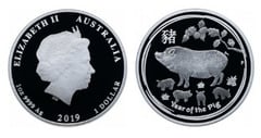 1dólar (YEAR OF THE PIG) from Australia