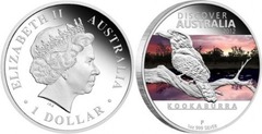 1 dollar (Kookaburra) from Australia