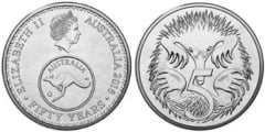 5 cents (50 Aniversario de la Moneda Decimal) from Australia