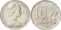 10 cents (Elizabeth II) from Australia