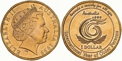 1 dollar (International Year of Older Persons)) from Australia