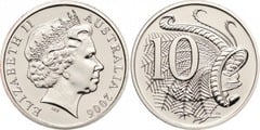 10 cents (Elizabeth II) from Australia