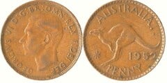 1 penny (George VI) from Australia