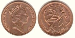 2 cents (Elizabeth II) from Australia