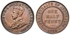 1/2 penny (George V) from Australia