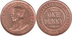 1 penny (George V) from Australia