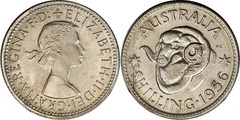 1 shilling (Elizabeth II) from Australia