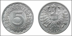5 shilling from Austria