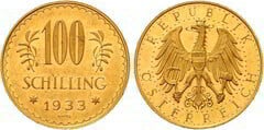 100 schilling from Austria