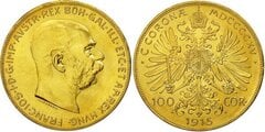 100 korona (Franz Joseph I) from Austria