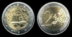 2 euro (50 Aniversario del Tratado de Roma) from Austria