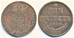 1 kreuzer (Franz II) from Austria