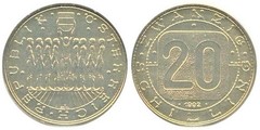 20 schilling (undefined) from Austria