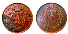 5 réis (Carlos I) from Azores