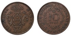 10 réis  (Maria II) from Azores