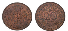 20 réis (Maria II) from Azores