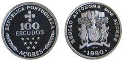 100 escudos (Autonomía Regional de las Azores) from Azores