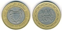 100 fils (Reino) from Bahrain