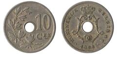 10 centimes (Leopoldo II - België) from Belgium
