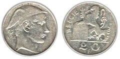 20 francs (Leopoldo III - België) from Belgium