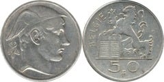 50 francs (Leopoldo III - België) from Belgium