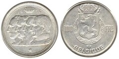 100 francs (Leopoldo III - Belgique) from Belgium