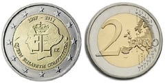 2 euro (75th Anniversary of the Queen Elizabeth Music Competition) from Belgium