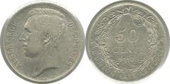 50 centimes (Alberto I des belges) from Belgium
