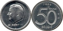 50 francs (Albert II - België) from Belgium
