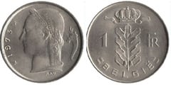 1 franc (Baldwin I - Belgium) from Belgium
