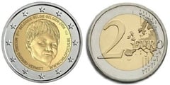 2 euro (International Day of Missing Children) from Belgium