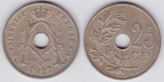 25 centimes (Alberto I - Belgie) from Belgium