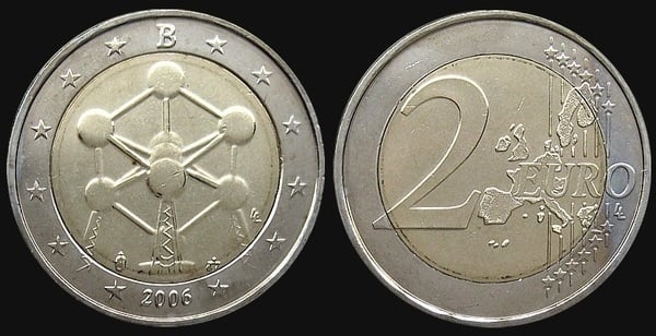 Photo of 2 euro (Atomium)