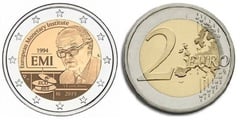 2 euro (25th Anniversary of the European Monetary Institute) from Belgium