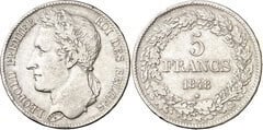 5 francs (Leopold I des belges) from Belgium