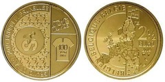 2 1/2 euro (100th Anniversary of the Tour de France) from Belgium