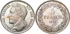 5 francs (Leopoldo I des belges) from Belgium
