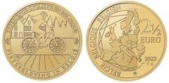 2 1/2 euros (Experiencia Ciclista en Bélgica) from Belgium