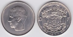 10 francs (Baldwin I - Belgium) from Belgium