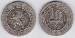 10 centimes (Leopoldo I des belges) from Belgium