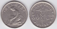 50 centimes (Albert I - België) from Belgium