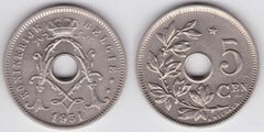 5 centimes (Alberto I - België) from Belgium
