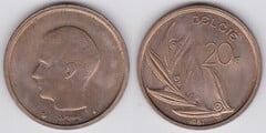 20 francs (Baldwin I -België) from Belgium
