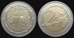2 euro (50 Aniversario del Tratado de Roma) from Belgium